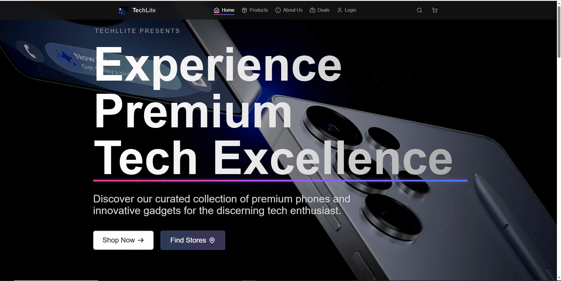 Online Gadgets Store App